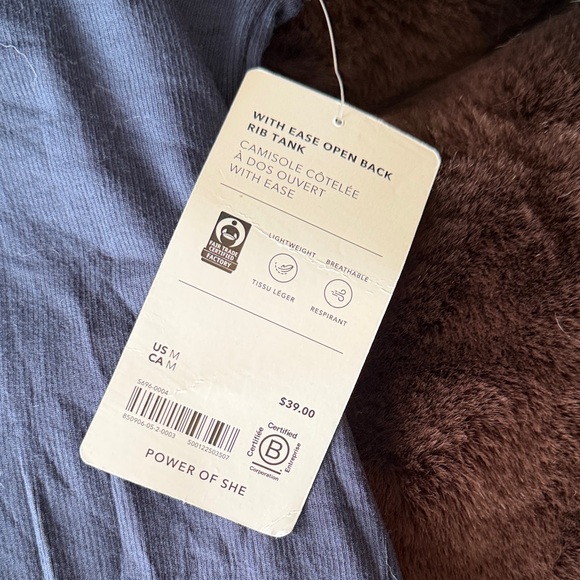 Athleta Navy Blue Sleeveless Top - Picture 2 of 4